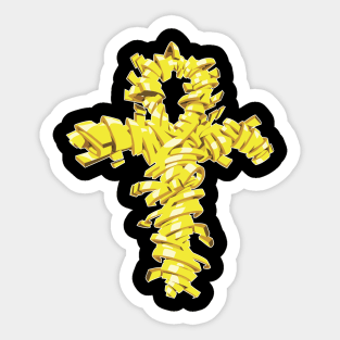 Graffiti Ankh Sticker